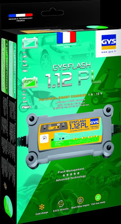 Image du produit GYS GYSFLASH 1.12 PL (12V, 1 A)
