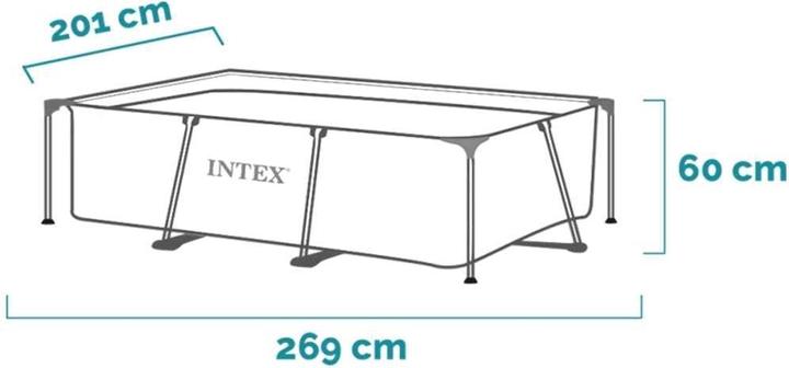 Actual product image Intex Rectangular Frame (220 x 150 x 60 cm)