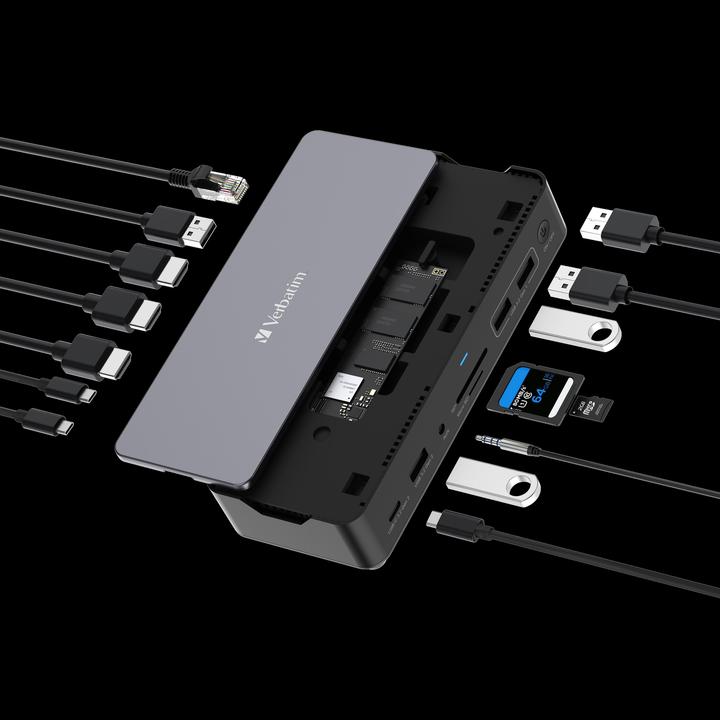 Image du produit Verbatim CDS-15SSD (USB-C, 15 Ports)
