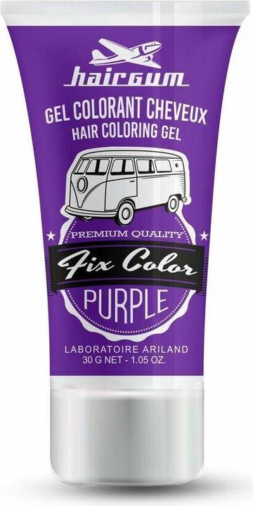 Actual product image Hairgum FIX COLOR gel colourant #purple 30 ml (Purple)