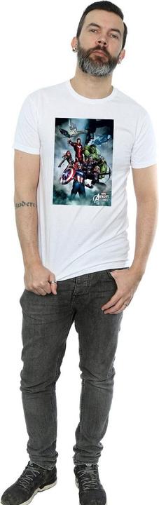 Actual product image Mens Avengers Assemble Team Montage T-Shirt (XXL)