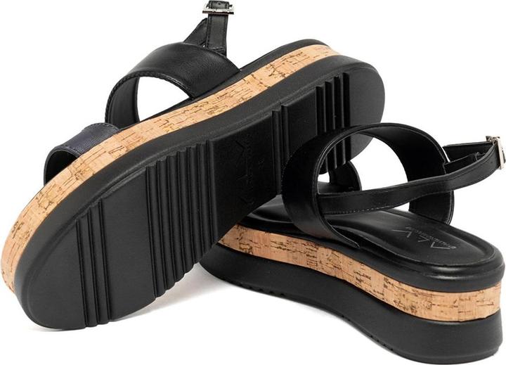 Actual product image ALV by Alviero Martini Damen Keil-Sandalen Aurelia Plus - 100% Polyurethan (40)