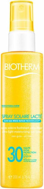 Actual product image Biotherm Spray Solaire Lacté (Sun spray, SPF 30, 200 ml, 232 g)