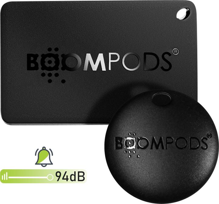 Produktbild Boompods Tag & Card Bundle Pack schwarz