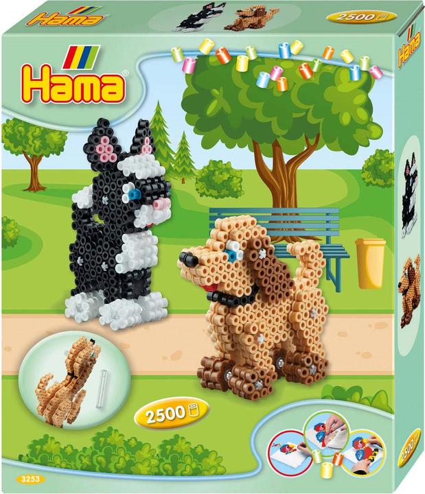 Produktbild Hama Strijkkralenset - Kat en Hond, 2500st.