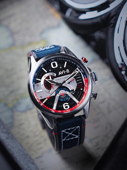 Image du produit AVI-8 AV-4056-09 Hawker Harrier Dual Retrograde (Chronographe)