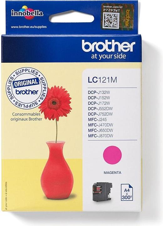 Actual product image Brother Lc-121m (M)