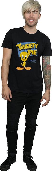 Actual product image Looney Tunes Mens Classic Tweety Cotton T-Shirt (S)