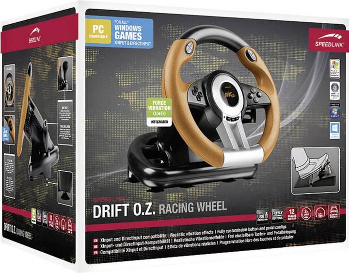 Actual product image Speedlink Drift O.Z. Racing Wheel (PC)