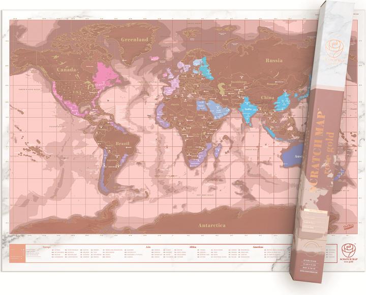 Luckies Scratch Map