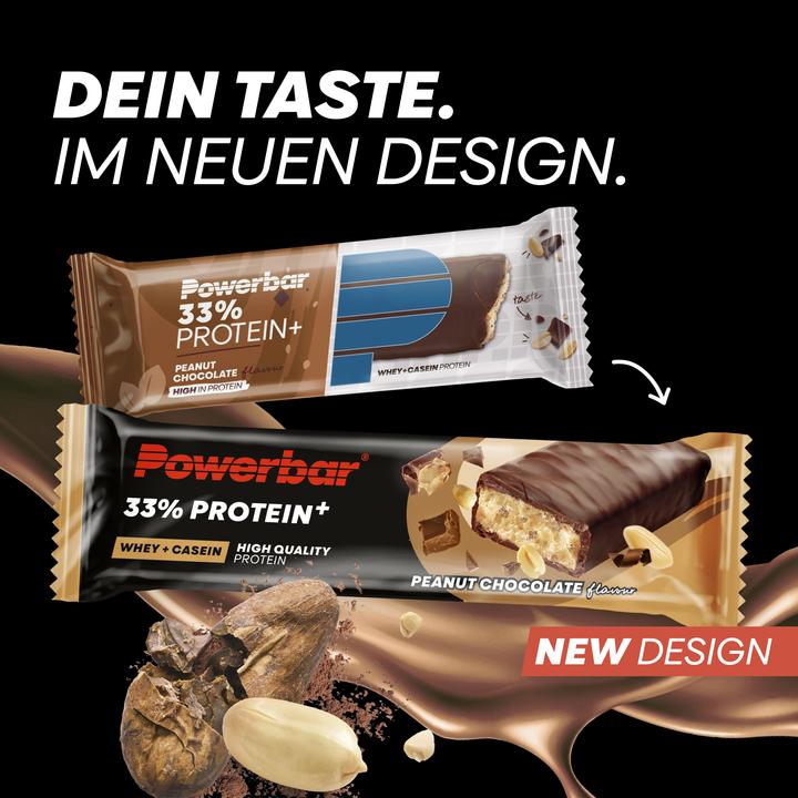 Image du produit Powerbar Protéine Plus 33 (Arachide, Chocolat, 10 pcs, 900 g)