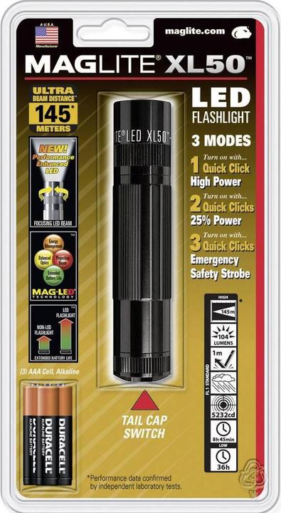 Produktbild Maglite Xl50 (12 cm, 200 lm)