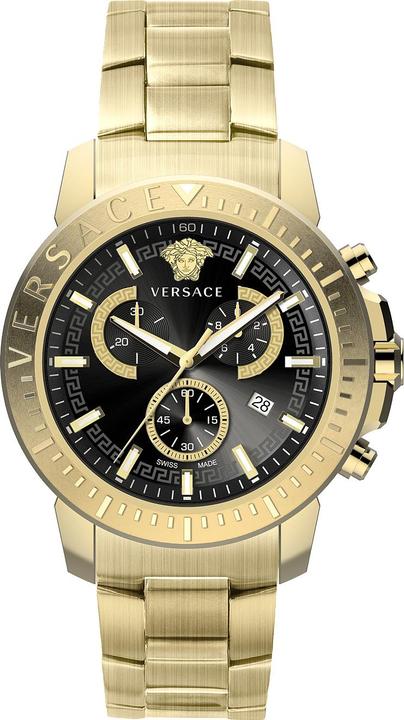 Produktbild Versace VE2E00921 New Chronograph Herrenuhr 45mm 5ATM (Chronograph, 45 mm)