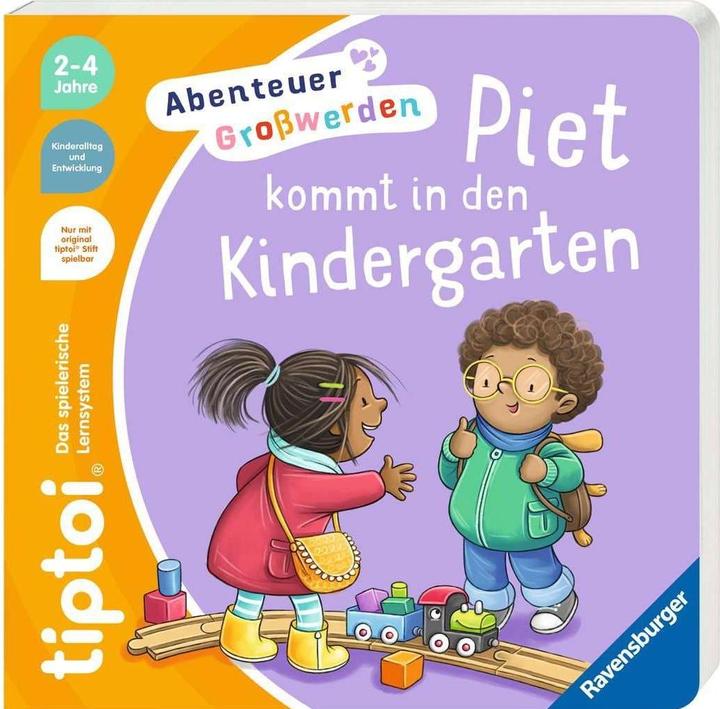 Actual product image tiptoi The adventure of growing up: Piet goes to kindergarten (German, Sandra Grimm, 2025)