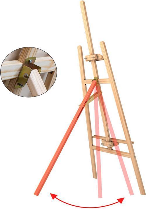 Immagine prodotto I Am Creative Cavalletto da studio in legno 175 cm