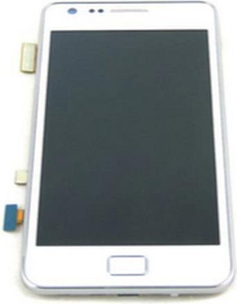 Actual product image Samsung Mea Front Octa LCD Silver (Display, GT-I9100)