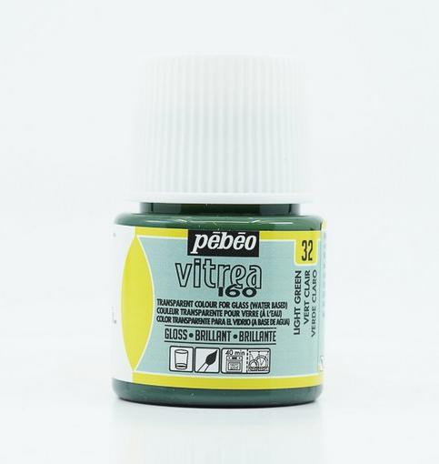 Image du produit Pebeo Vitrea 160 Brillant Vert Clair (Hellgrun, 45 ml)