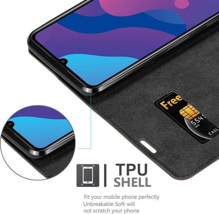 Produktbild Cadorabo Book Invisible Magnet Cover (Honor Play 9A)