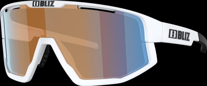 Produktbild Bliz Fusion Small Nano Optics Nordic (white-coral-orange, CAT.1-3, white-coral-orange)