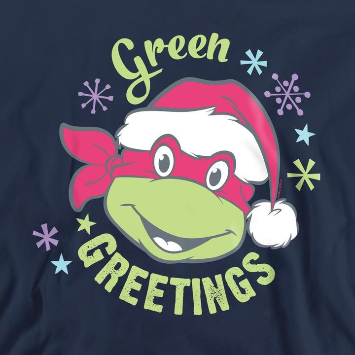 Produktbild Teenage Mutant NT Green Greetings For Christmas Sweatshirt (M)