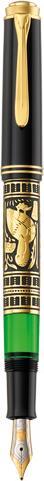 Produktbild Pelikan Füllhalter M700 Toledo B Etui (Schwarz, Gold, Grün, 1 x)