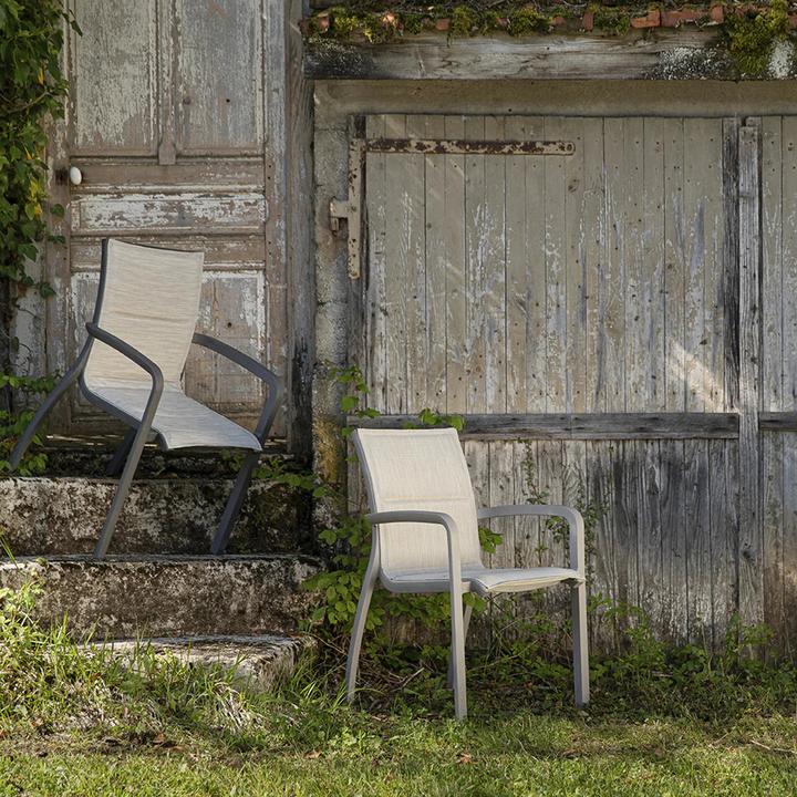 Actual product image Grosfillex Sunset Confort Fauteuil de jardin repas