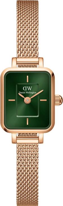 Produktbild Daniel Wellington Quadro Mini Melrose Emerald Rose Gold (Analoguhr)