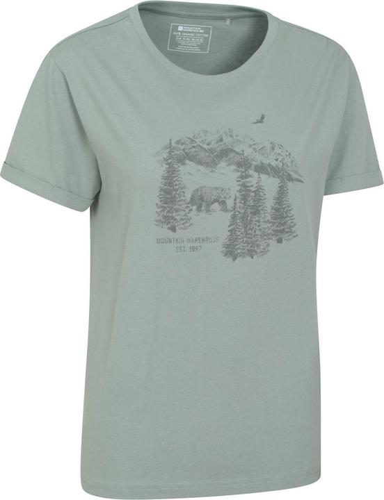 Immagine prodotto Mountain Warehouse Maglietta donna/ragazzo Forest Bear Organic Loose Fit (40 D)