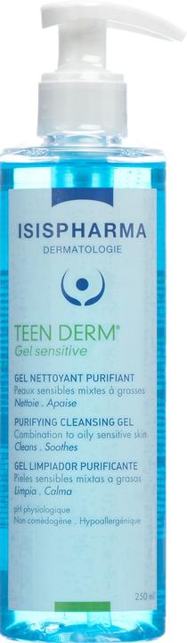 Produktbild Isispharma Teen Derm Gel Sensitive Gel (Gel, 250 ml)