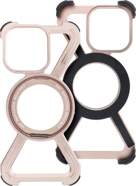 Image du produit Etuui Coque arrière OEM Case TITANIUM Escort pour IPHONE 15 desert gold