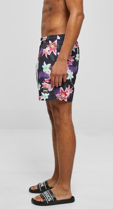 Produktbild Urban Classics Pattern Swim Shorts (XS)