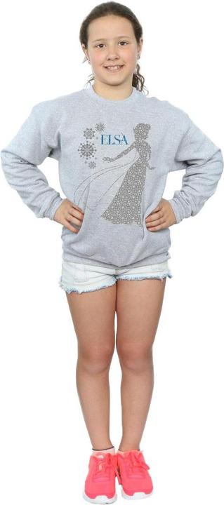Immagine prodotto Disney Frozen Elsa Christmas Silhouette Felpa Ragazze (116)
