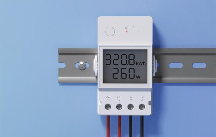 Produktbild Sonoff Wi-Fi Smart Power Meter Switch POWR320D (Heizungsaktor)