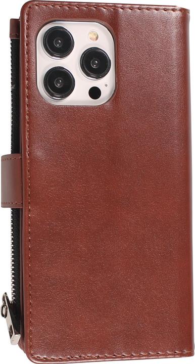 Immagine prodotto PhoneLook Custodia a portafoglio lussuosa e sofisticata con chiusura magnetica e scomparto per monete e carte. (Apple iPhone 14 Pro)