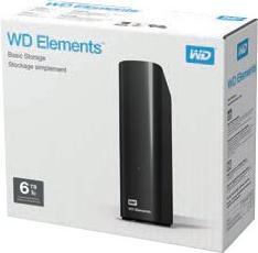 Actual product image WD Elements Desktop (6 TB)
