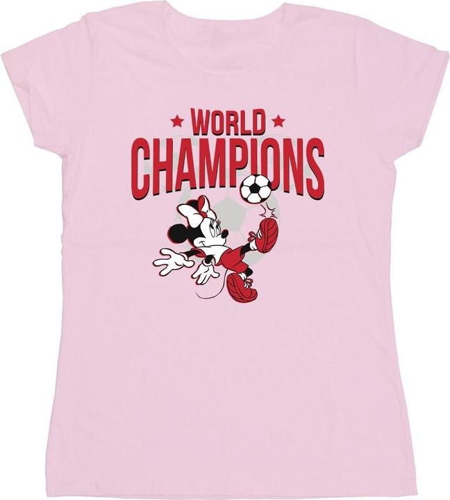 Immagine prodotto Disney Minnie Mouse World Champions Maglietta Donna (XXL)