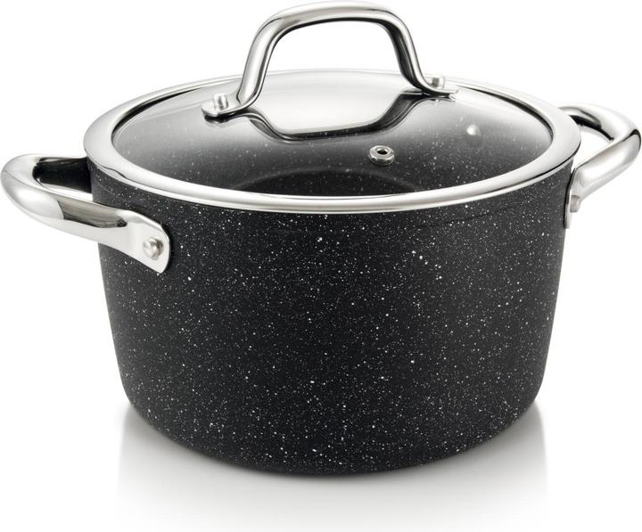 Produktbild Tescoma President Stone Topfset 8-Teilig (Pfannenset + Topfset, Aluminiumguss)