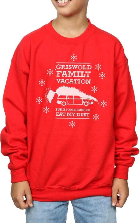 Image du produit National Lampoon´s Vacation National Lampoon's Christmas Vacation - Sweat EAT MY DUST - Garçon (116)