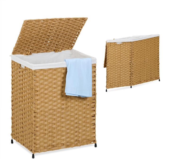 Relaxdays Laundry basket