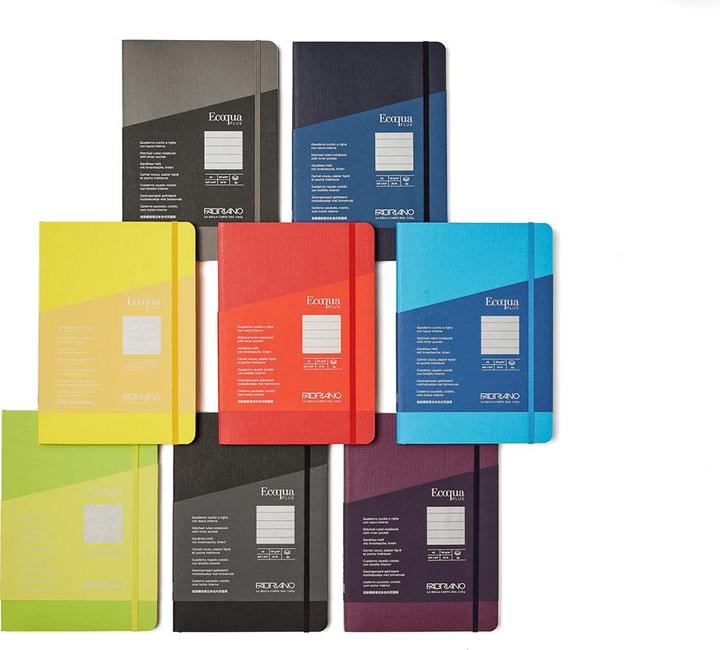 Image du produit Fabriano Cahier (A4, À rayures, Couverture souple)