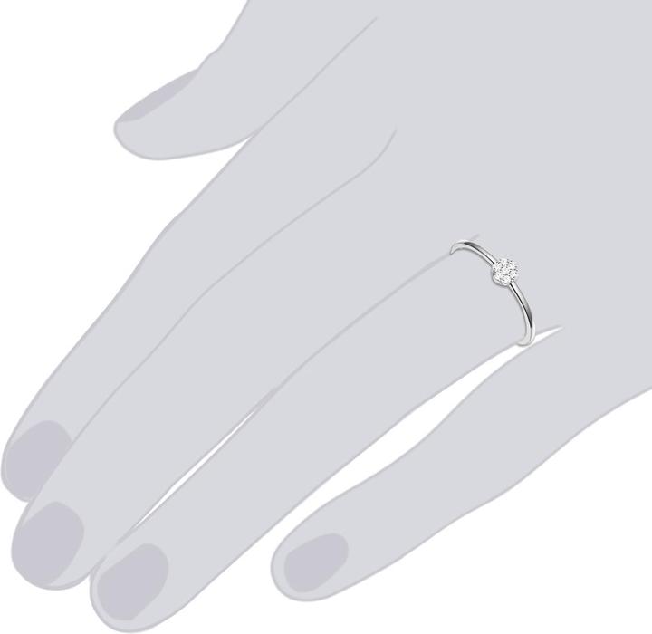 Actual product image Lulu & Jane Ladies ring brass - 35240 (58)