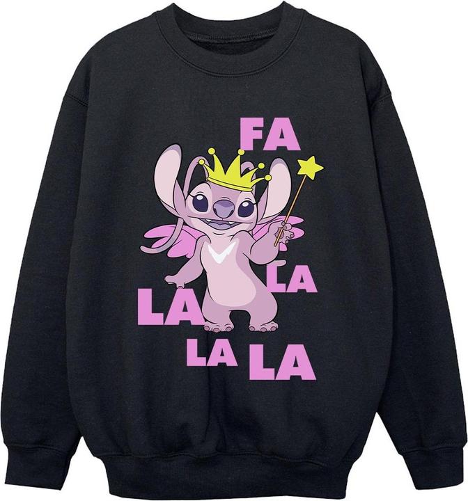 Disney Lilo & Stitch Angel Fa La La Sweatshirt Jungen