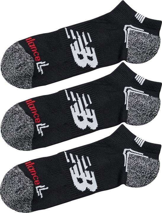 Produktbild New Balance No Show Run Socks 3 Pack (XL)