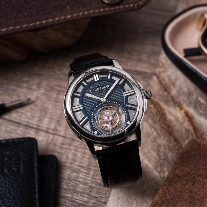 Immagine prodotto Thomas Earnshaw ES-8239-02 Disraeli Tourbillon 42mm 3ATM (Orologio da polso analogico, 42 mm)
