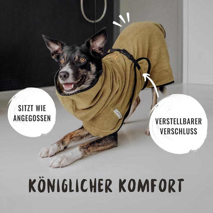 Produktbild Rudelkönig Hundebademantel (70, XL, Hundebademantel)