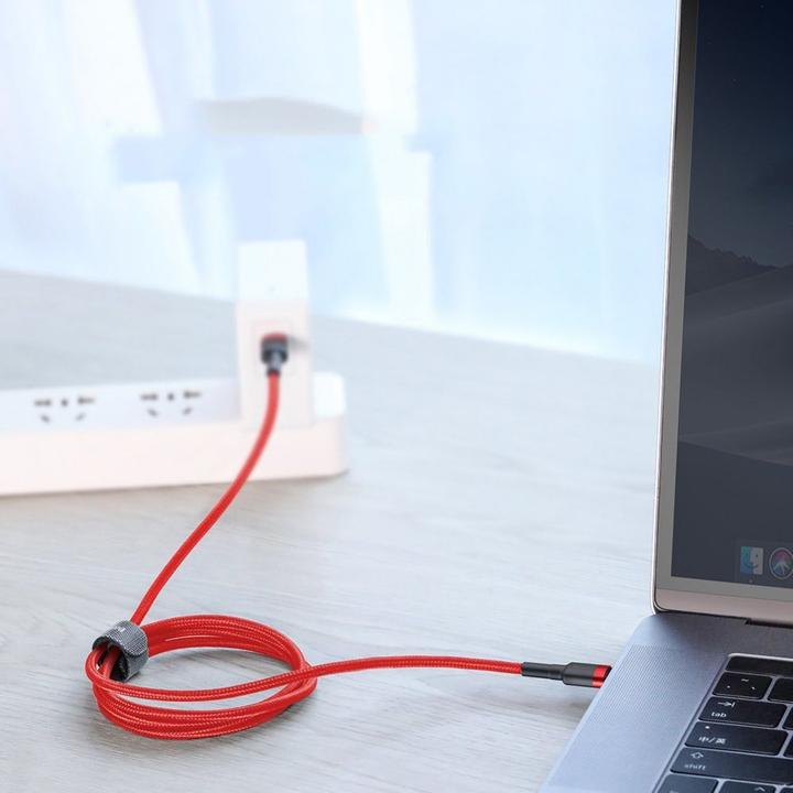 Actual product image Baseus Cafule Series Fast Charge (2 m, USB 2.0)