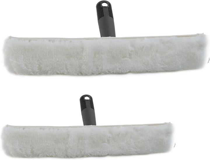 Actual product image Novaliv Fensterwischer 35 cm + 45 cm Einwascher aus Vlies Einschäumer zum Fensterputzen Fensterwisch (1 pcs.)