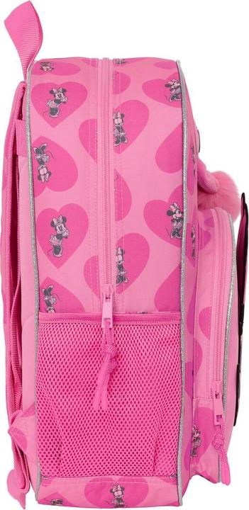 Actual product image Minnie Mouse School rucksack Loving Pink 33 x 42 x 14 cm