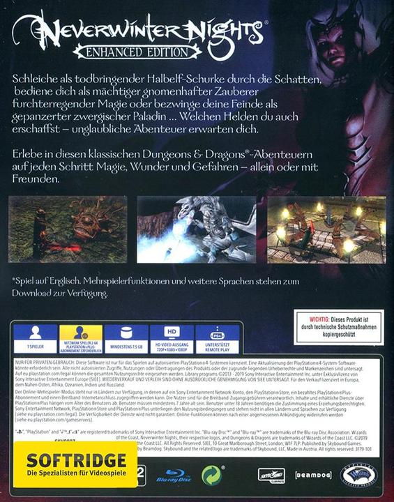Produktbild Skybound Neverwinter Nights Enhanced Edition (PS4, DE)