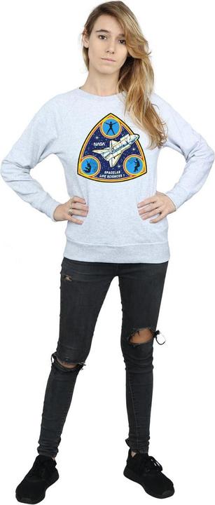 Actual product image Nasa Womens/Ladies Classic Spacelab Life Science Sweatshirt (M)